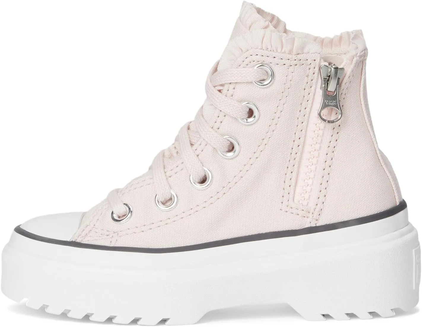Converse Boy's Chuck Taylor All Star Lugged Lift Ruffles (Little Kid) Sneaker