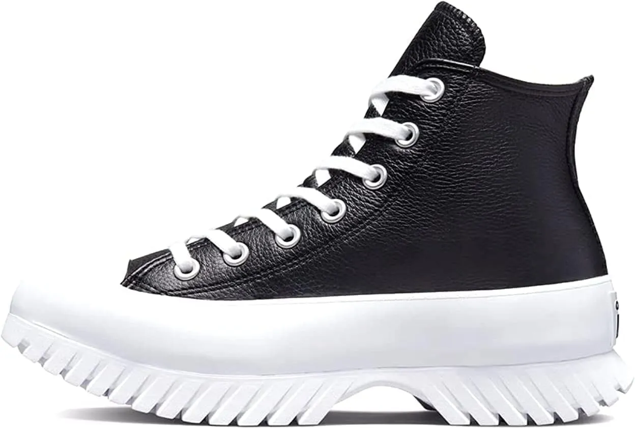 CONVERSE Men's Sneaker, Black Egret White, 8