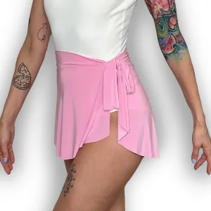 Cotton Candy Pink Ballet Wrap Skirt - Demi