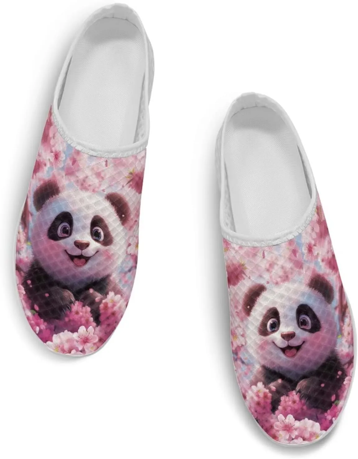 Cute Animal Womens Mule Shoes Breathable Loafers Slip on Fashion Tennis Sneakers Garden Clogs