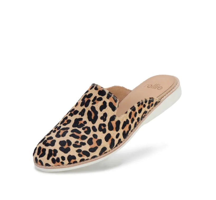 Derby Mule Leopard LAST PAIR - SIZE 37