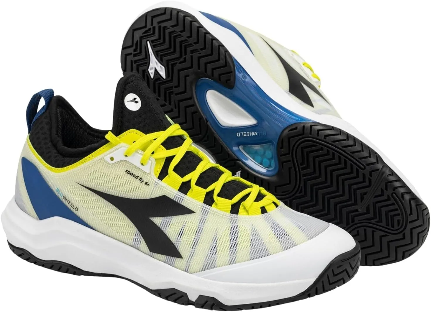 Diadora Men's Speed Blushield Fly 4  All Ground Tennis Shoe