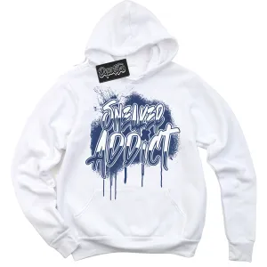 Diffused Blue 11s Sneaker Hoodie Sneaker Addict Graphic