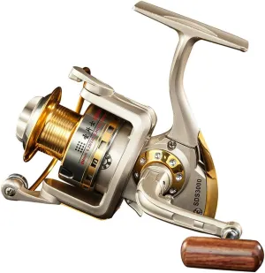 Diwa Spinning Fishing Reels for Saltwater Freshwater 1000 2000 3000 4000 5000 6000 Series Fishing Spool Left/Right Interchangeable Trout Carp Spinning Reel 10 Ball Bearings Light and Smooth