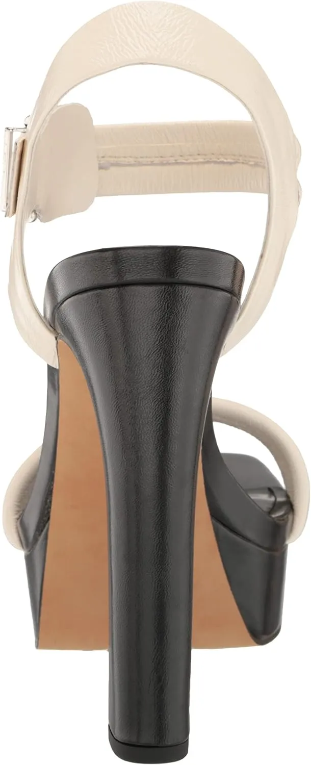 DKNY Women's Comfortable Chic Shoe Jaysha Heeled Sandal