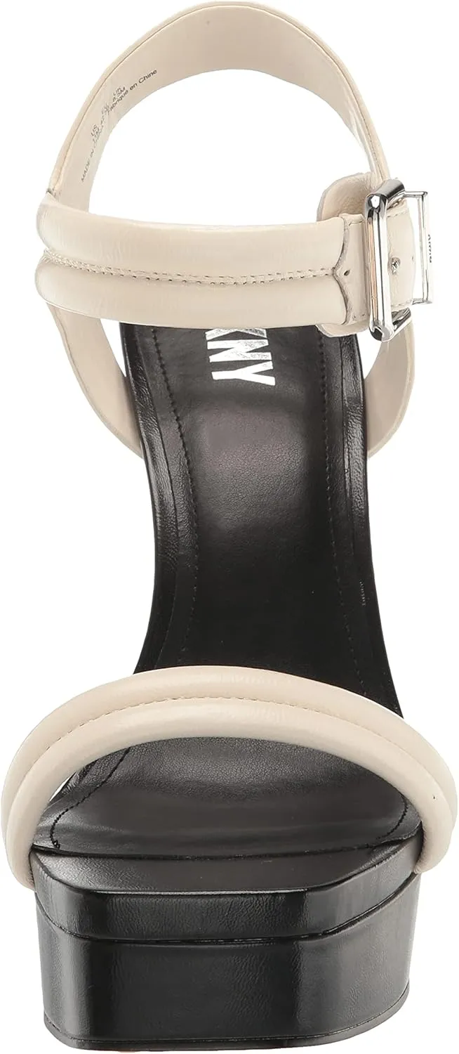 DKNY Women's Comfortable Chic Shoe Jaysha Heeled Sandal