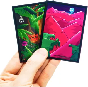 Doomlings Doomsleeves - Premium Card Sleeves for Doomlings Card Game, 300 Clear & Designed Protector Sleeves with Dual Surface (300 Pack)