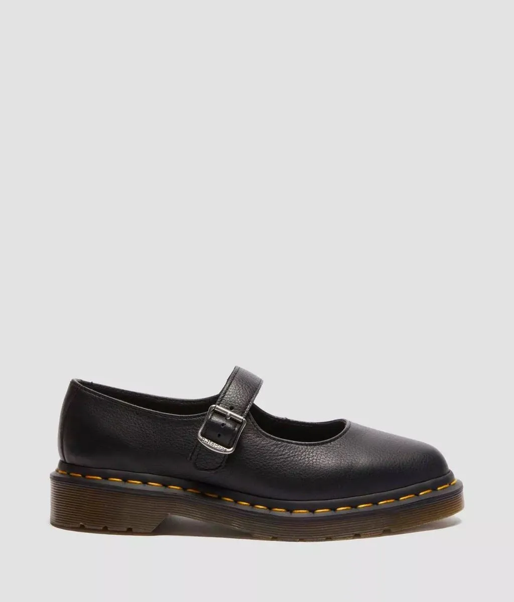 Dr. Martens Elphie Mary Jane Virginia Leather Women's Black Shoes