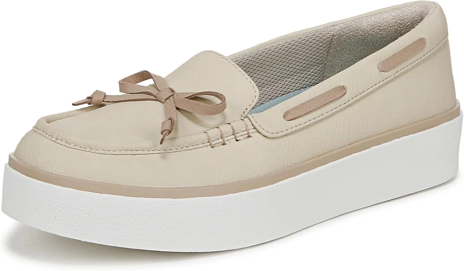 Dr. Scholl's Womens Madison Sea Boat Shoe Off White 7 M