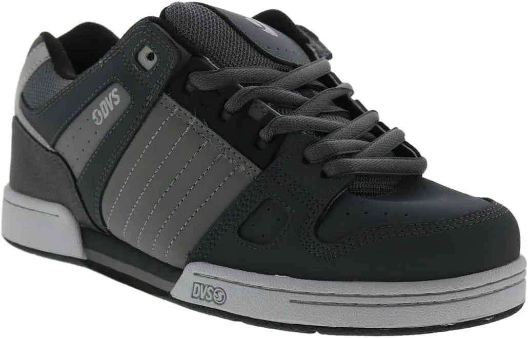 DVS Men's Skateboarding Shoe Celsius Skate Sneaker (Grey/Char, 8.5)