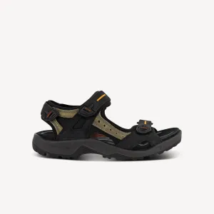 Ecco Offroad Sandal Black / Mole / Black Mens