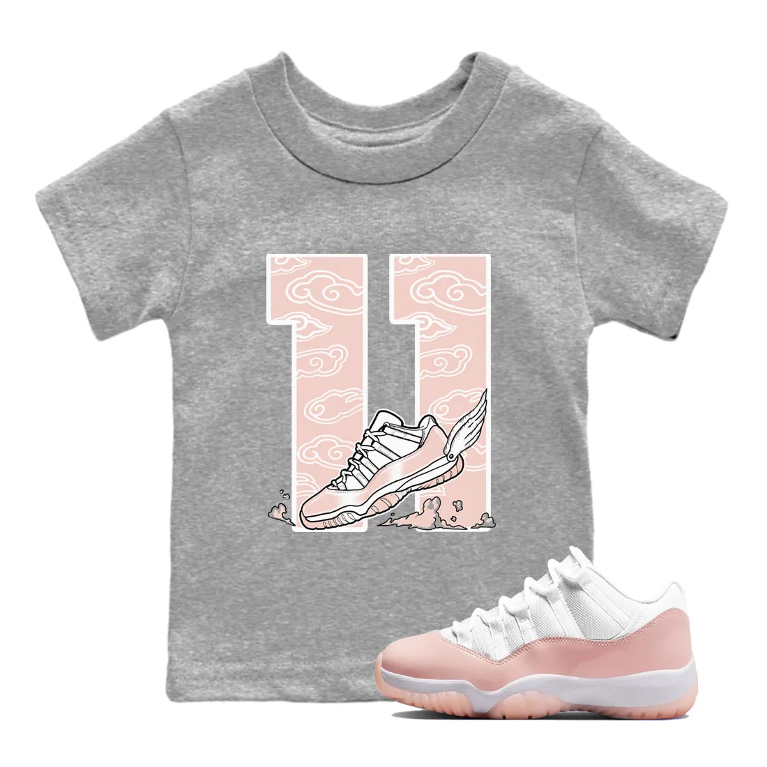 Efficient Sneaker To Clouds The SNRT Pink 11 Fly Kids - Air Legend Tees High-security Jordan