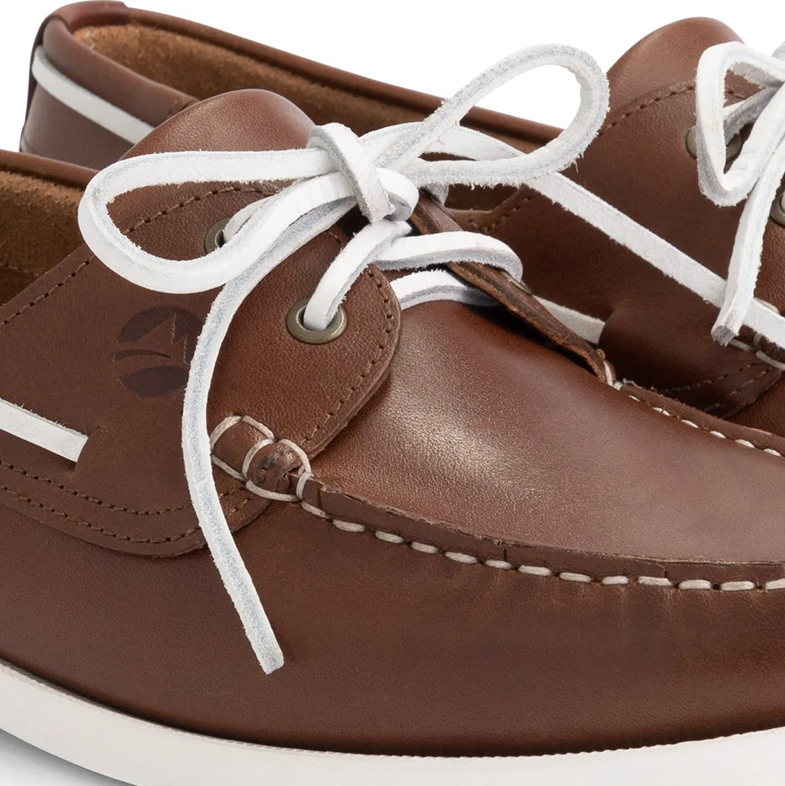Exmouth - Boat shoes - Men - Cognac