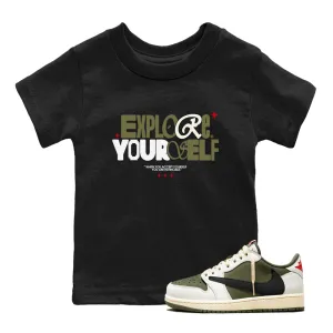 Explore Kids Yourself Future-proof Jordan Scott Tees Olive SNRT 1 - Air Sneaker Medium Clearance offer Travis