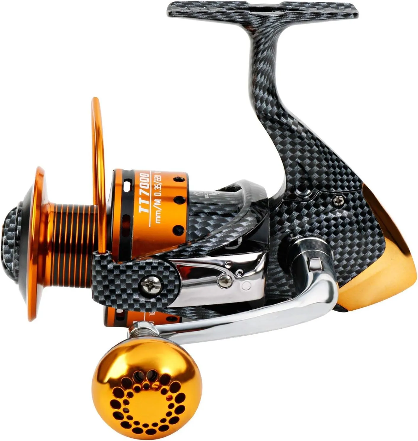 Fishing Reels- 12 1 BB, Light and Smooth Spinning Reels, Powerful Carbon Fiber Drag, Saltwater and Freshwater Fishing