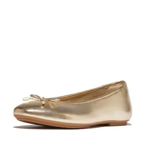 Fit Flop Soft Metallic Leather Pump|IH2675
