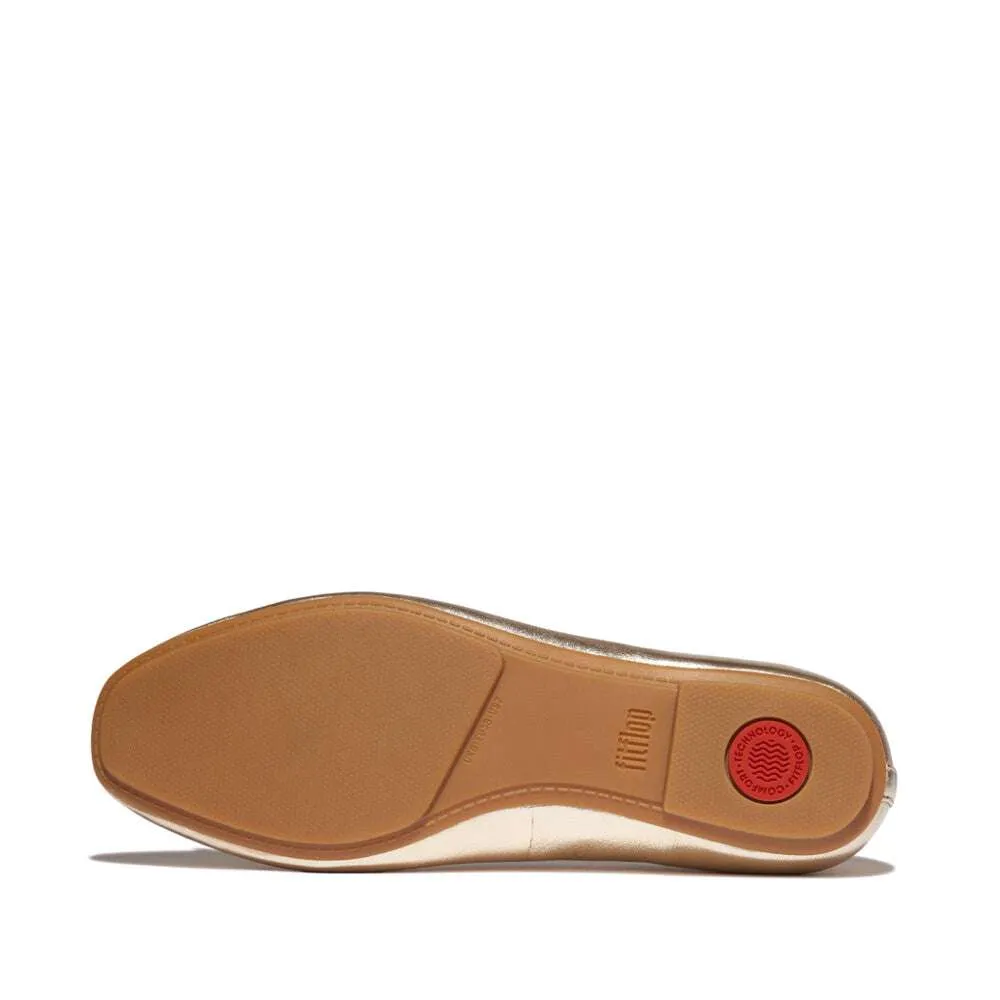 Fit Flop Soft Metallic Leather Pump|IH2675