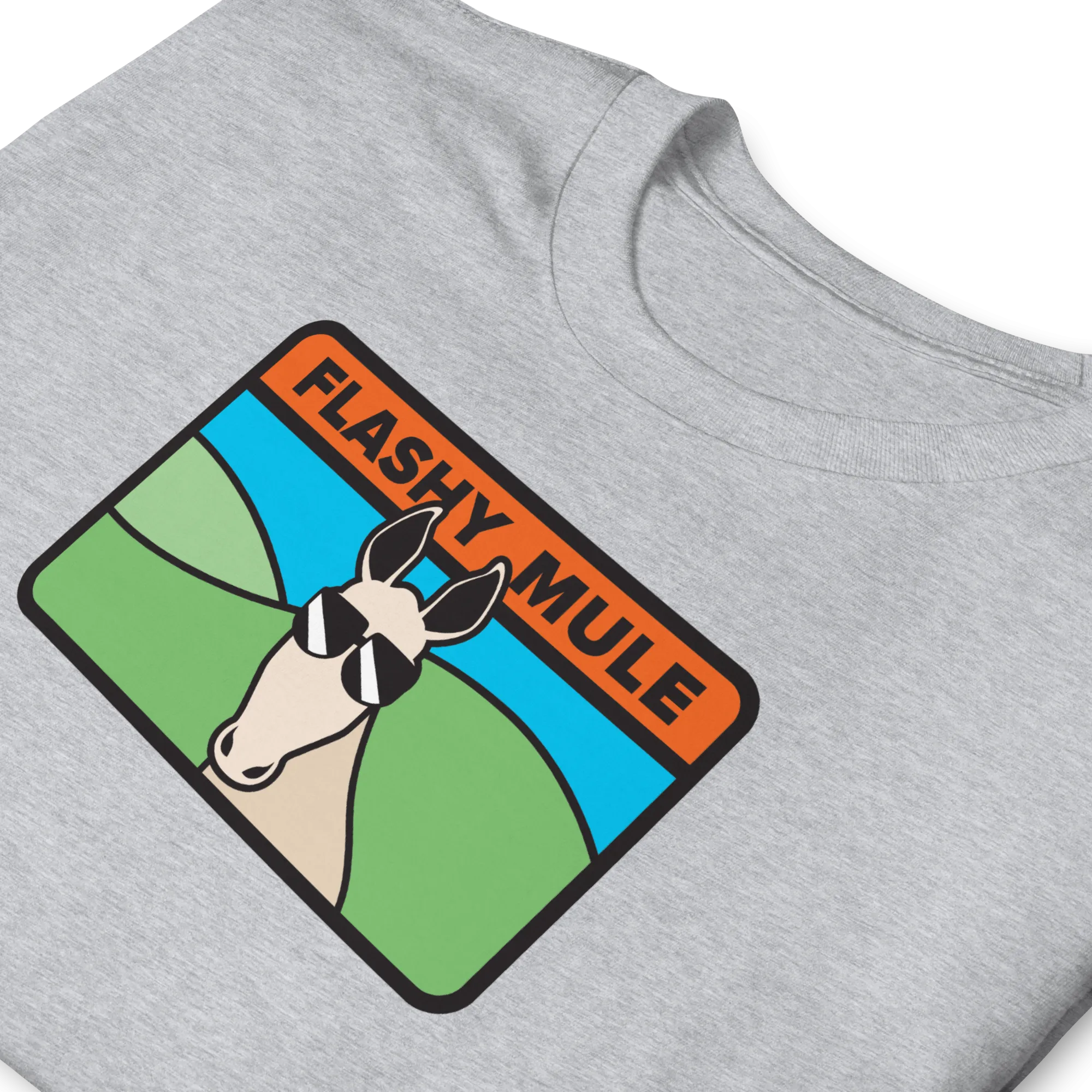 'Flashy Mule' Short-Sleeve Unisex T-Shirt