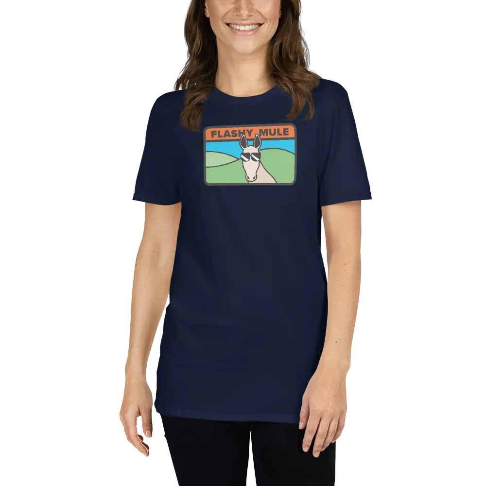 'Flashy Mule' Short-Sleeve Unisex T-Shirt