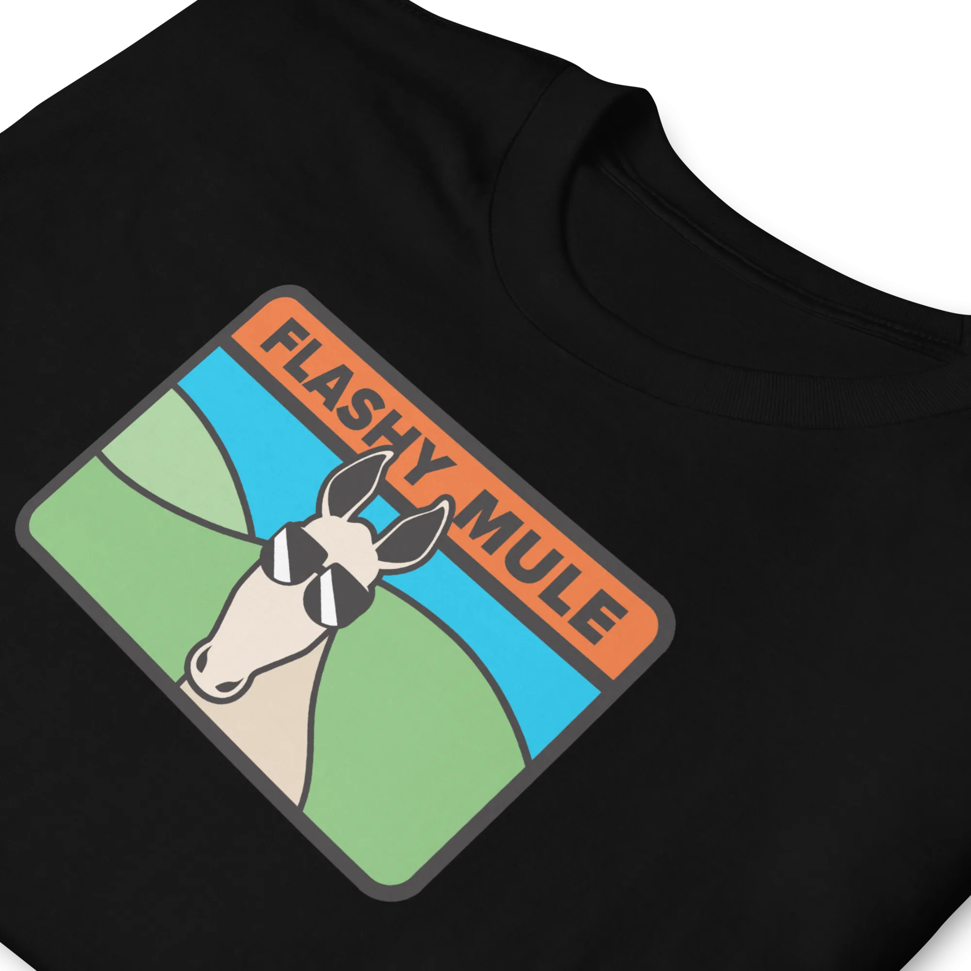 'Flashy Mule' Short-Sleeve Unisex T-Shirt
