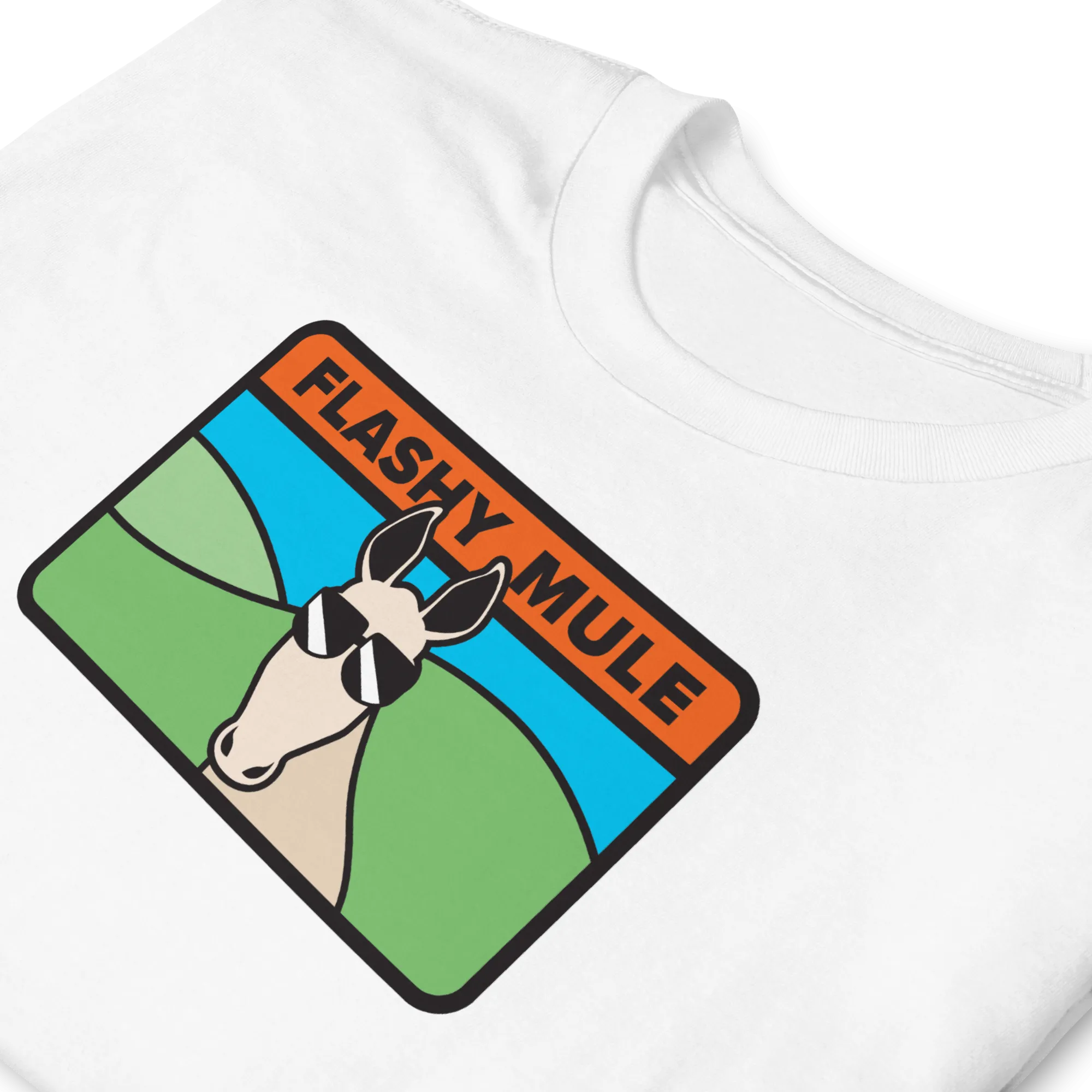 'Flashy Mule' Short-Sleeve Unisex T-Shirt