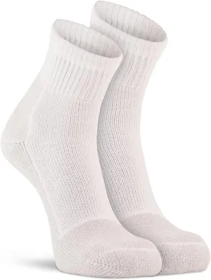 Fox River Wick Dry Athletic Heavyweight Sport Quarter Crew Socks (2 Pair Pack)