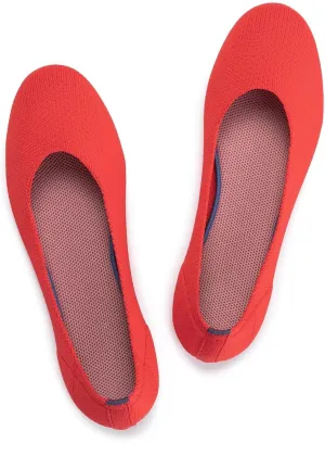 Frank Mully Women’s Ballet Flat Shoes Knit Dress Shoes Round Toe Slip On Ballerina Walking Flats Shoes for Woman Low Wedge Comfort Soft