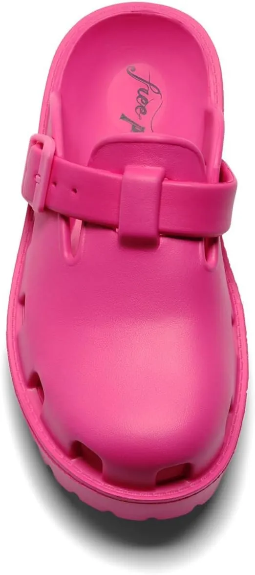Free People Women's Karlie Buckle Clog Mule