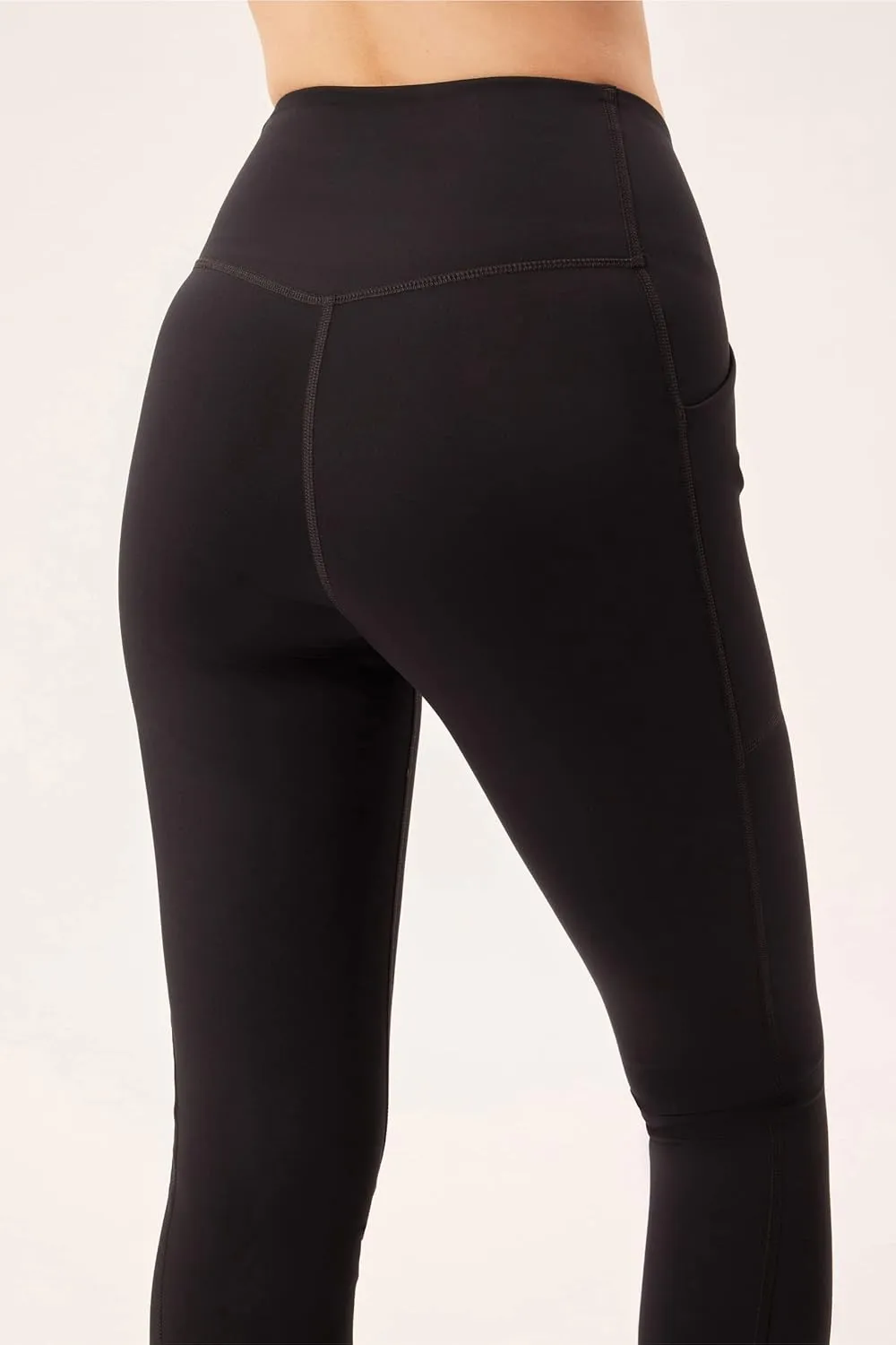 Girlfriend Collective Compression Pocket Leggings for Women, High Rise Waist Pants for Yoga Workout Plus Size 28.5" Inseam