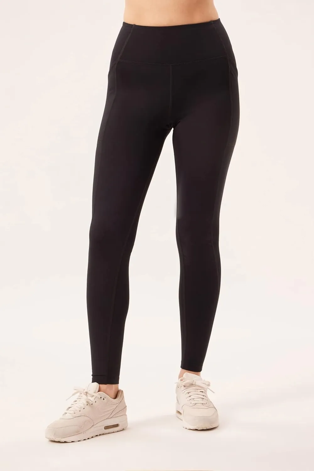 Girlfriend Collective Compression Pocket Leggings for Women, High Rise Waist Pants for Yoga Workout Plus Size 28.5" Inseam