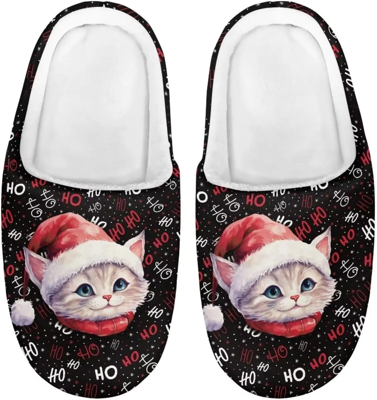 Girls Cozy House Slippers Unisex Plush Comfy House Shoes Indoor Slippers for Kids Winter Anti-Slip