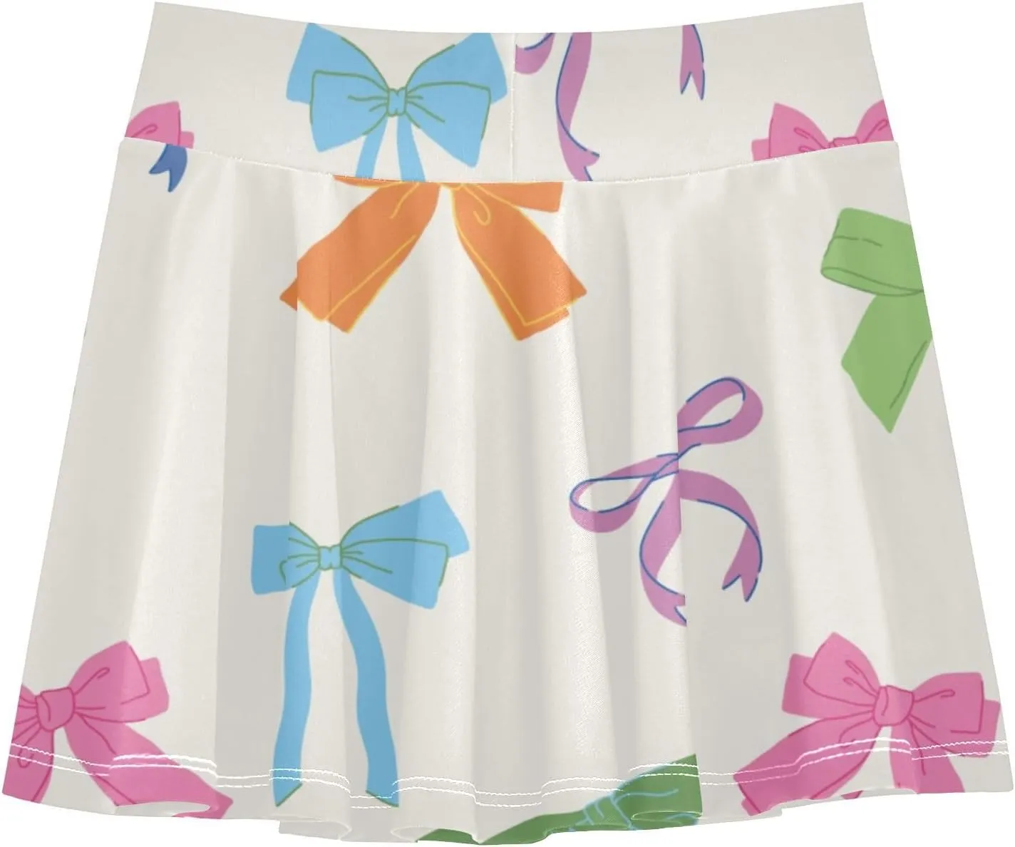 Girls Skorts Active Athletic Skirts with Inner Built-in Shorts for Golf Tennis 3-12T Geometric Stars Hot Pink