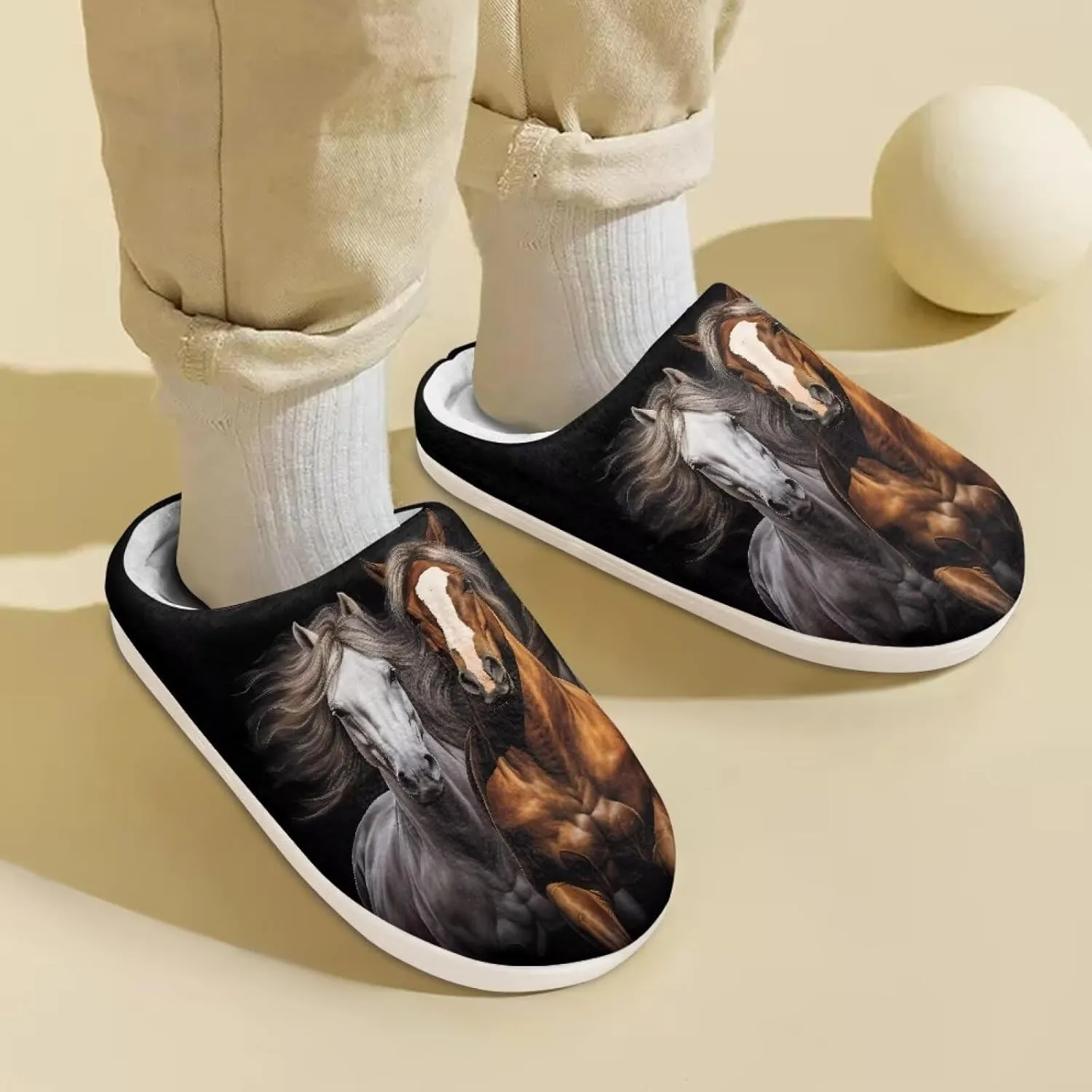 Girls Slippers No-Slip Comfy House Slippers Memory Foam House Shoes for Boys Bedroom Indoor Outdoor