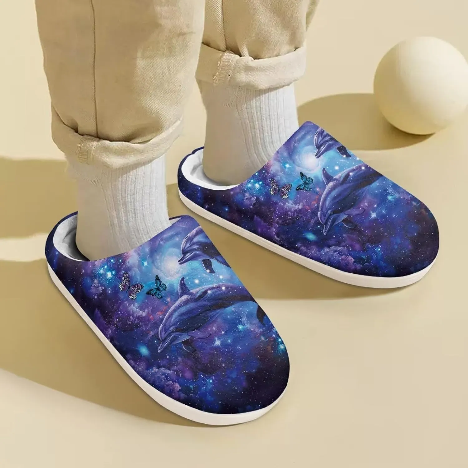 Girls Slippers No-Slip Comfy House Slippers Memory Foam House Shoes for Boys Bedroom Indoor Outdoor