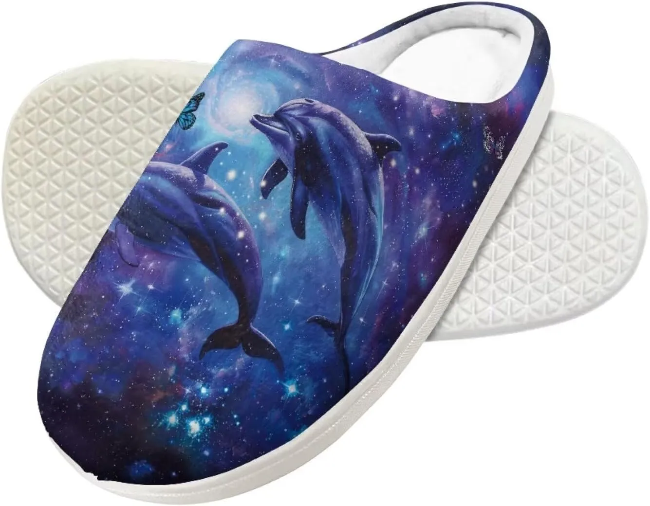 Girls Slippers No-Slip Comfy House Slippers Memory Foam House Shoes for Boys Bedroom Indoor Outdoor