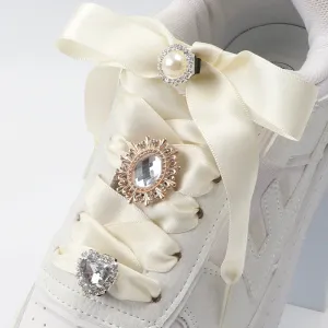 GlamRhinestone Diamond Shoelace Charms for Sneakers