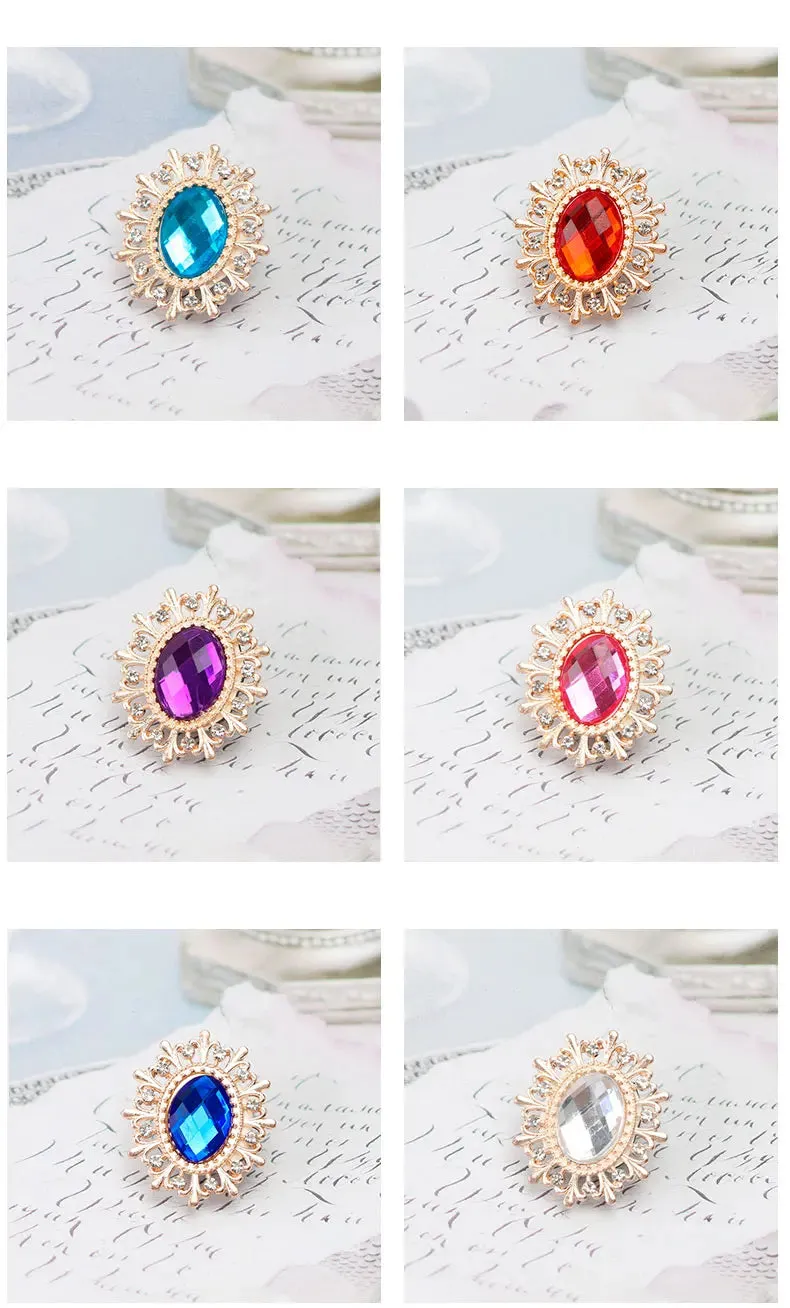GlamRhinestone Diamond Shoelace Charms for Sneakers
