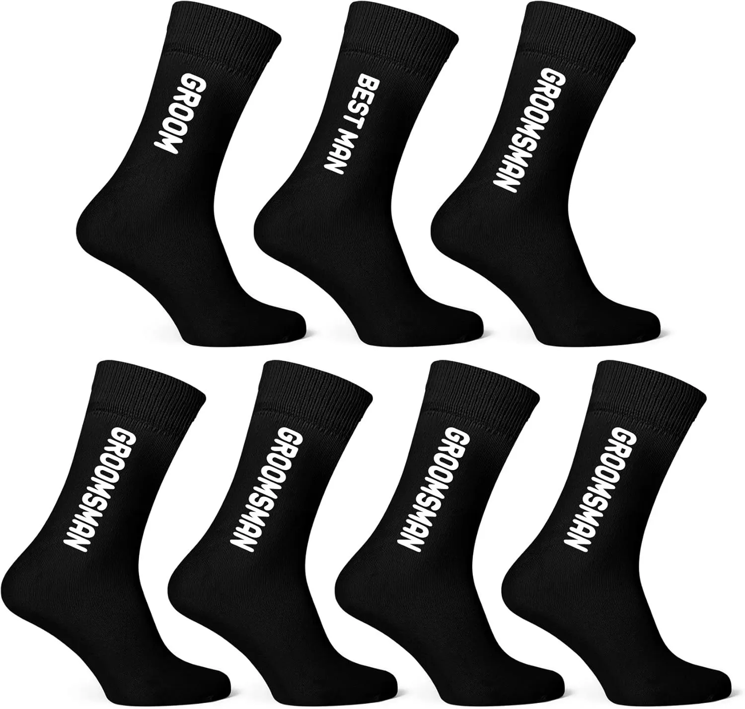 Groomsmen Socks 7/8/10 Pack Groomsmen Proposal for Groom, Best Man and Groomsman