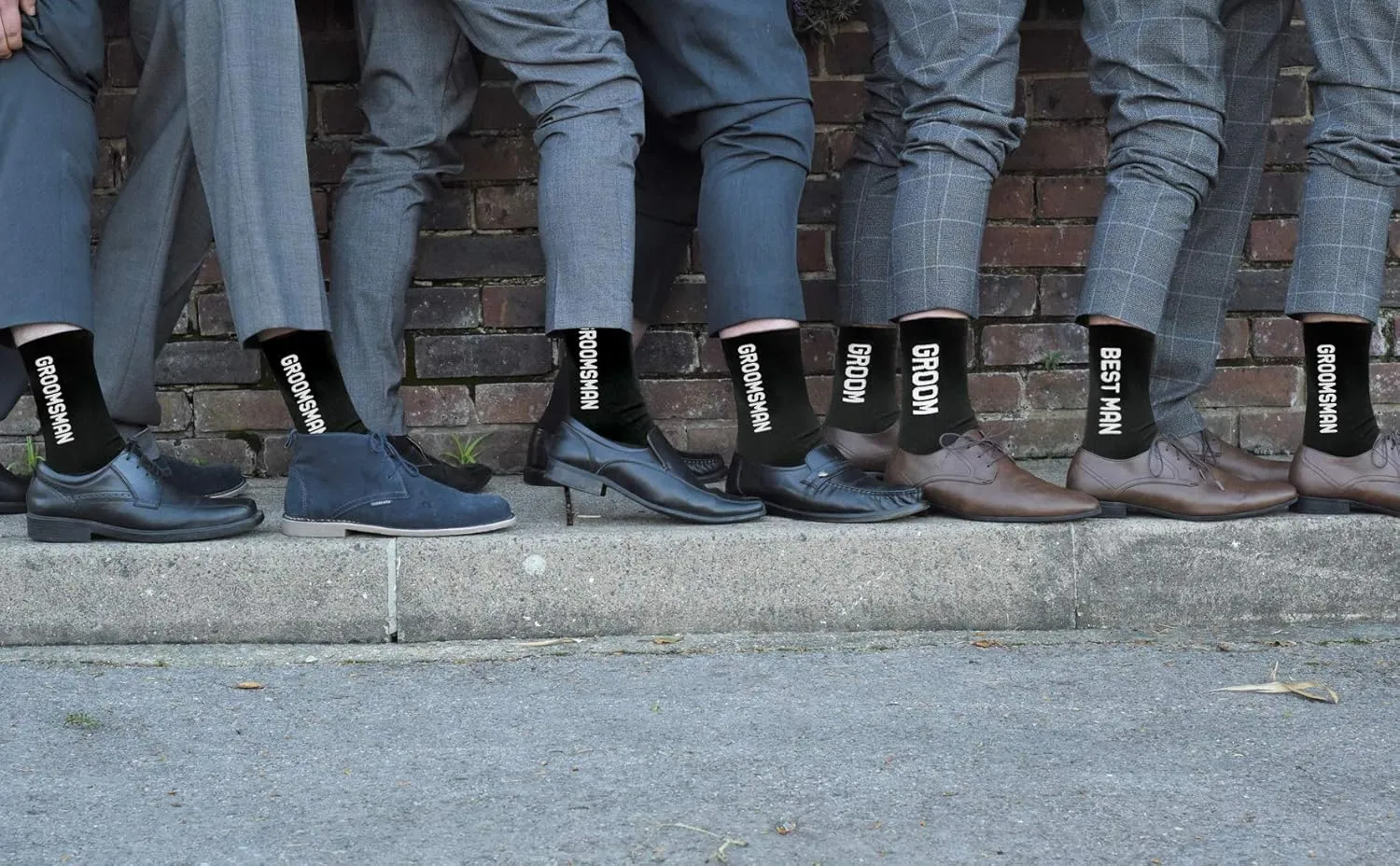 Groomsmen Socks 7/8/10 Pack Groomsmen Proposal for Groom, Best Man and Groomsman