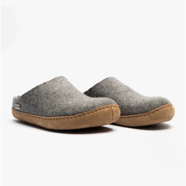 Haflinger EMIL'S TOFFEL Womens Wool Slippers Anthracite