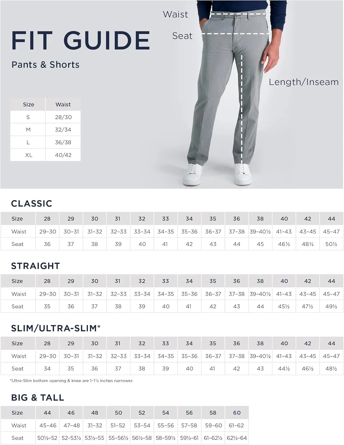 Haggar Men's Sport Travel Performance Straight Fit Flat Front Stretch Casual Pant