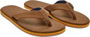 Hari Mari- Dunes- Men's Waterproof Boat Safe Colorful Rubber Flip Flops- No Break Ins, Firm Arch Support, Antimicrobial, and Floats in Water