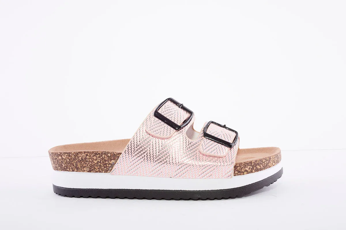 HEAVENLY FEET - Kendra Pink Sandal