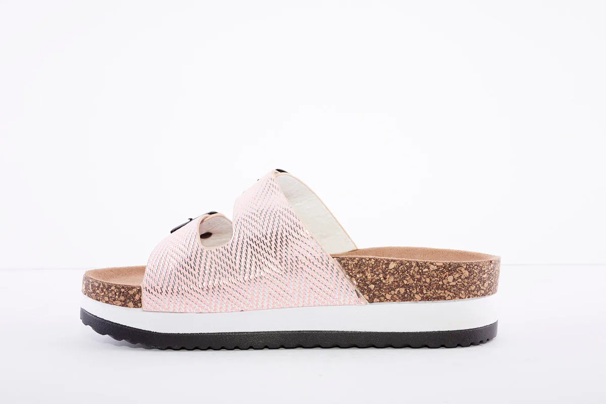 HEAVENLY FEET - Kendra Pink Sandal