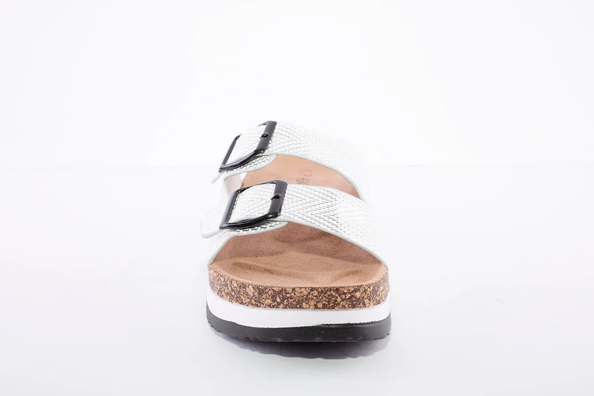 HEAVENLY FEET - Kendra Silver Sandal