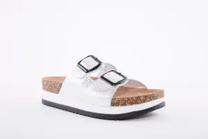 HEAVENLY FEET - Kendra Silver Sandal
