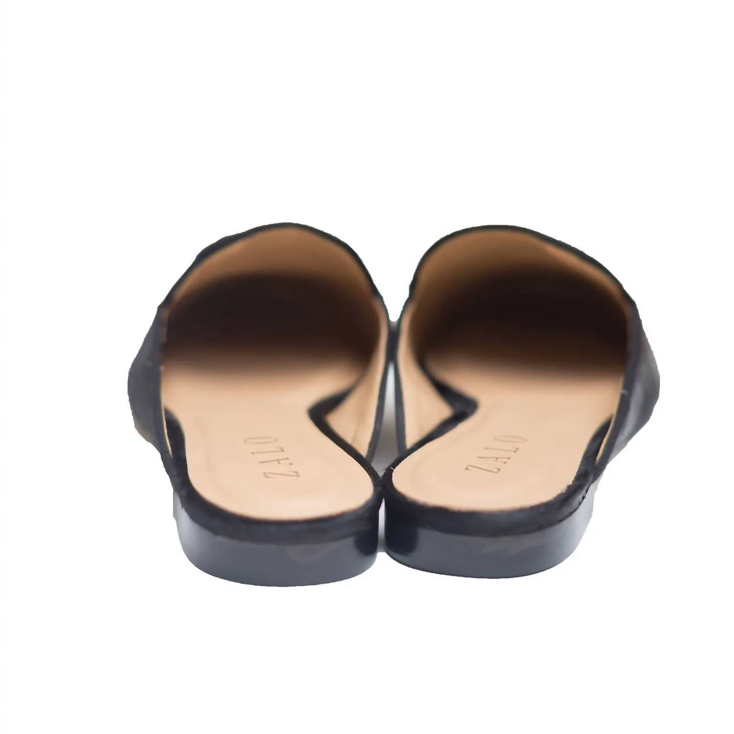 House Of Zalo - Women's Yin Yang Calf Hair Mule