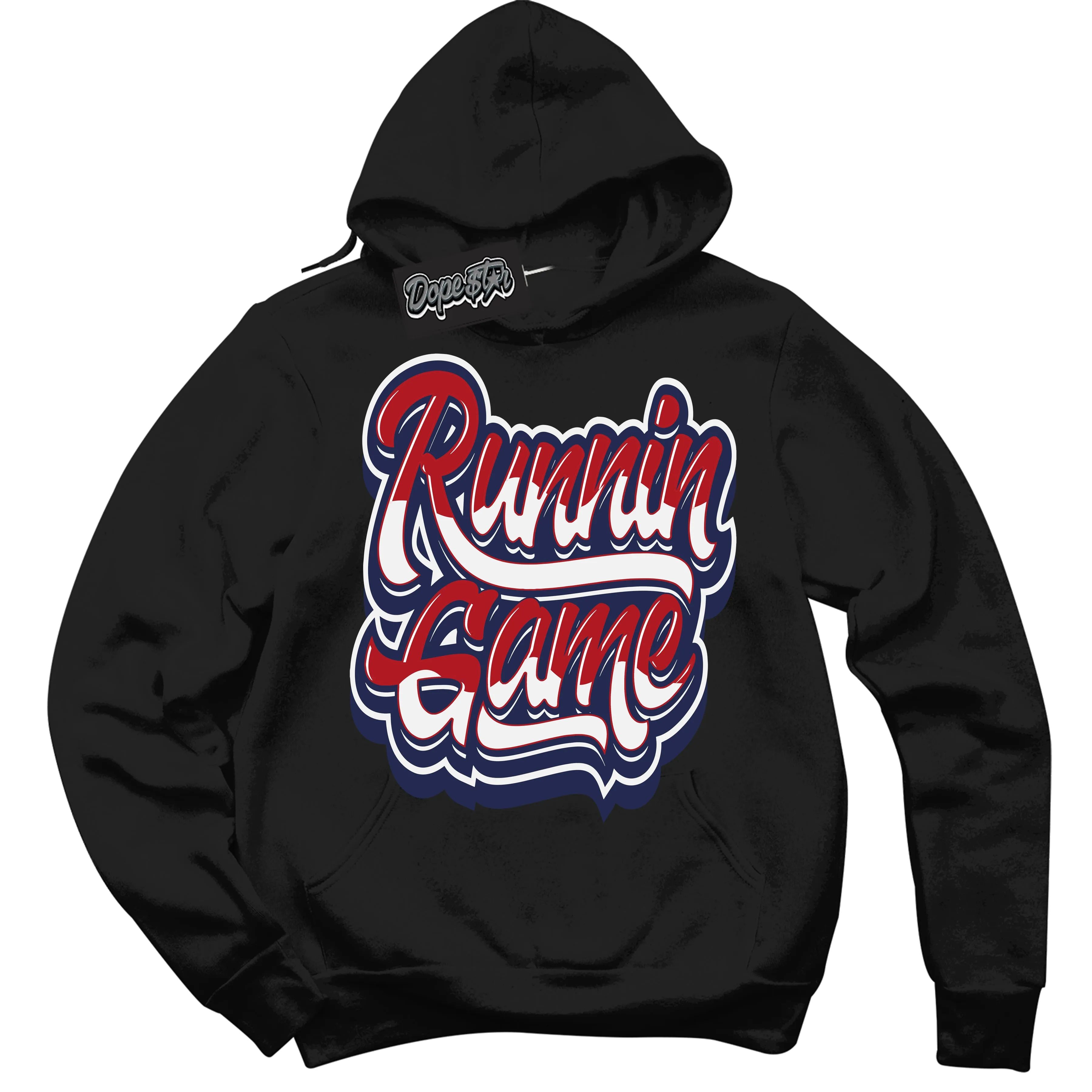 Howard University 1s Sneaker Hoodie Running Game Graphic