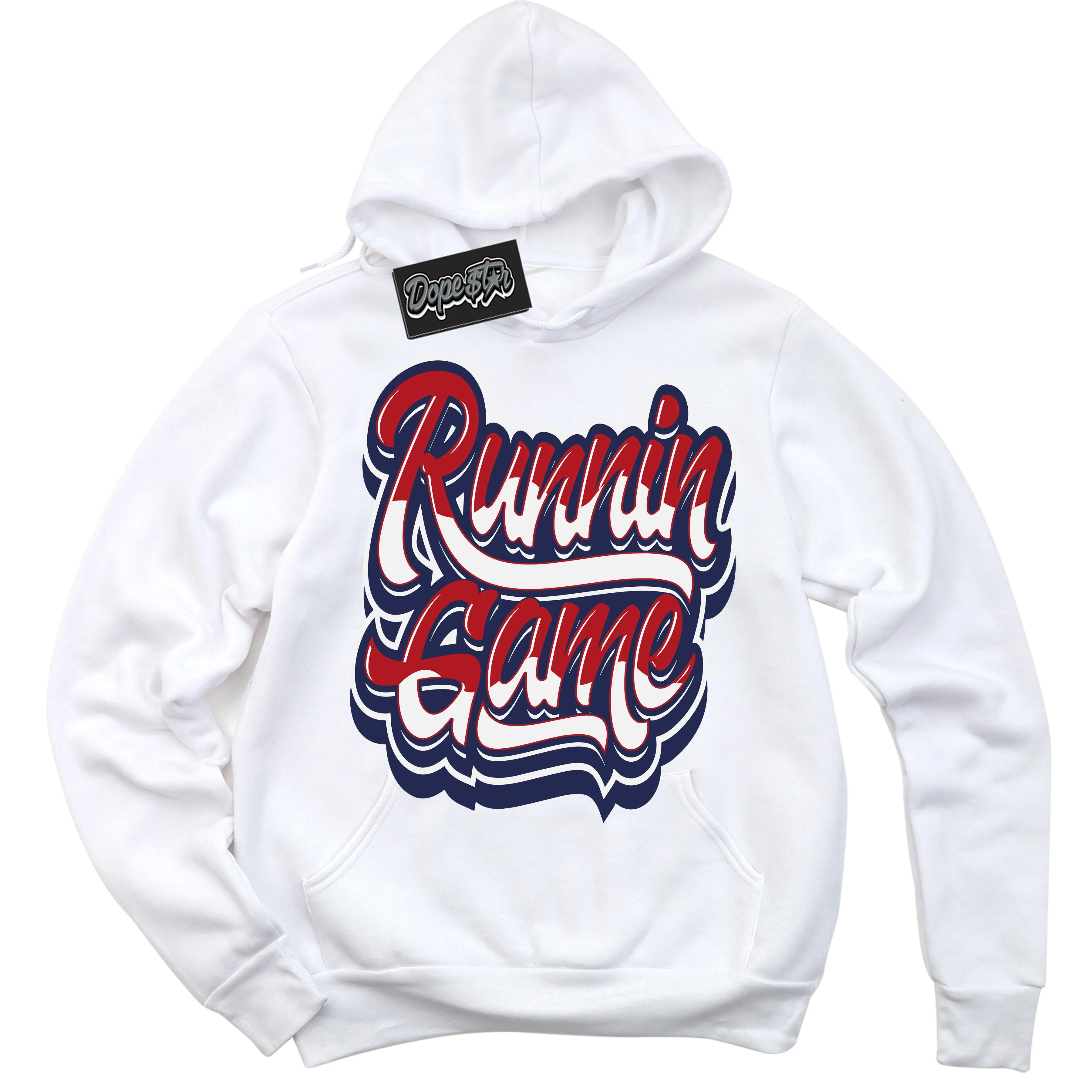 Howard University 1s Sneaker Hoodie Running Game Graphic