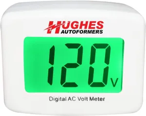 Hughes Autoformers Dual Color DVM Dual Color Digital Voltmeter